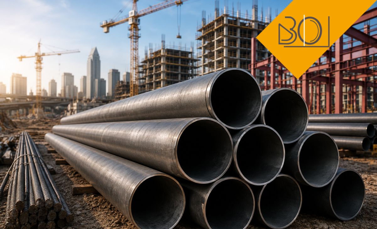 Why Carbon Steel Pipes Are Used in Construction & Infrastructure